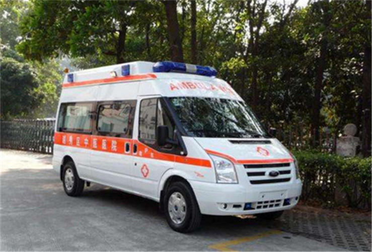 岷县救护车出租服务案例8