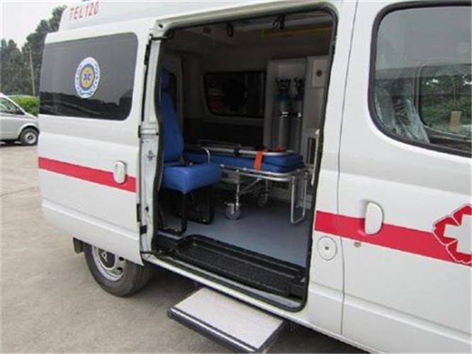 岷县救护车出租服务案例7