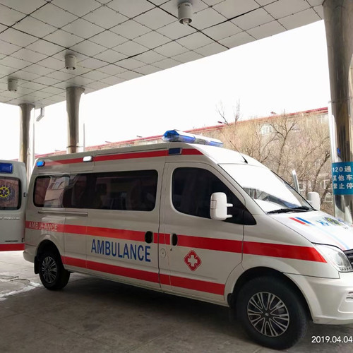 岷县救护车出租服务案例2